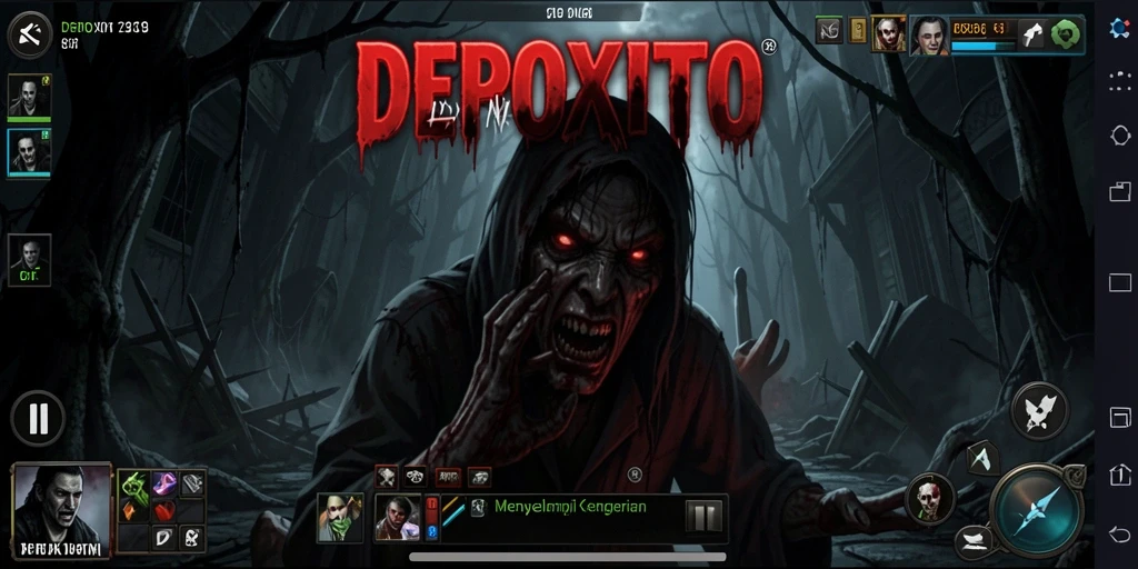Gameplay DEPOXITO yang menakutkan dengan momen menegangkan.