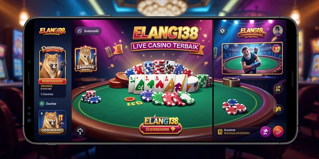 Screenshot gameplay ELANG138 yang seru dan interaktif dalam Live Casino.