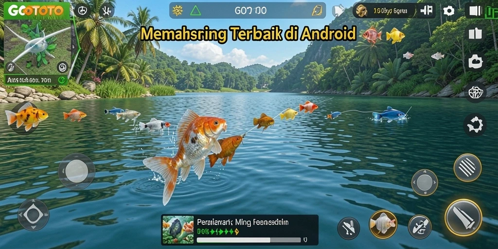 Tangkapan ikan yang memukau dalam pengalaman bermain GOTOTO.