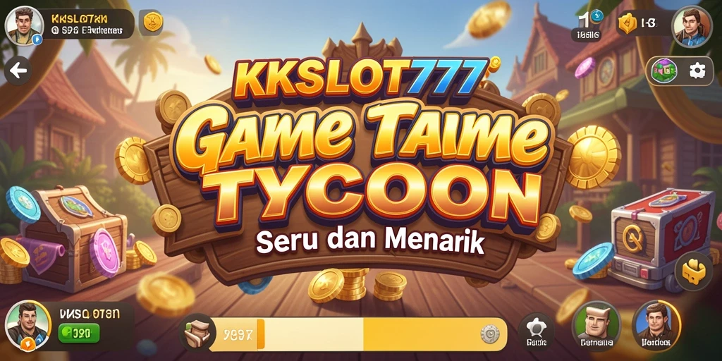 Tampilan gameplay KKSLOT777 yang menarik dengan elemen Tycoon yang mendalam.