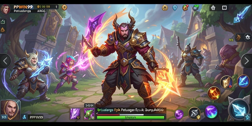 Gameplay seru dan mendebarkan di dunia ARPG yang luas.