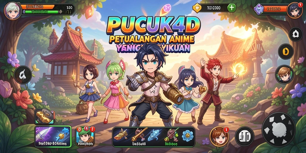 Tampilan gameplay PUCUK4D yang seru dan menarik.