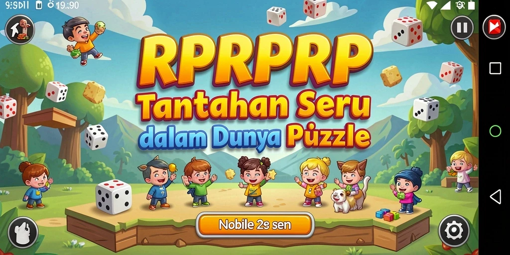 Screenshot RPRPRP menampilkan gameplay Puzzle yang menantang.