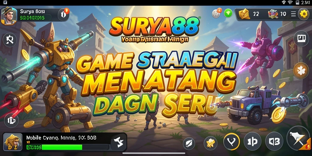 Tampilan gamplay electrifying di SURYA88 dengan strategi yang intens.