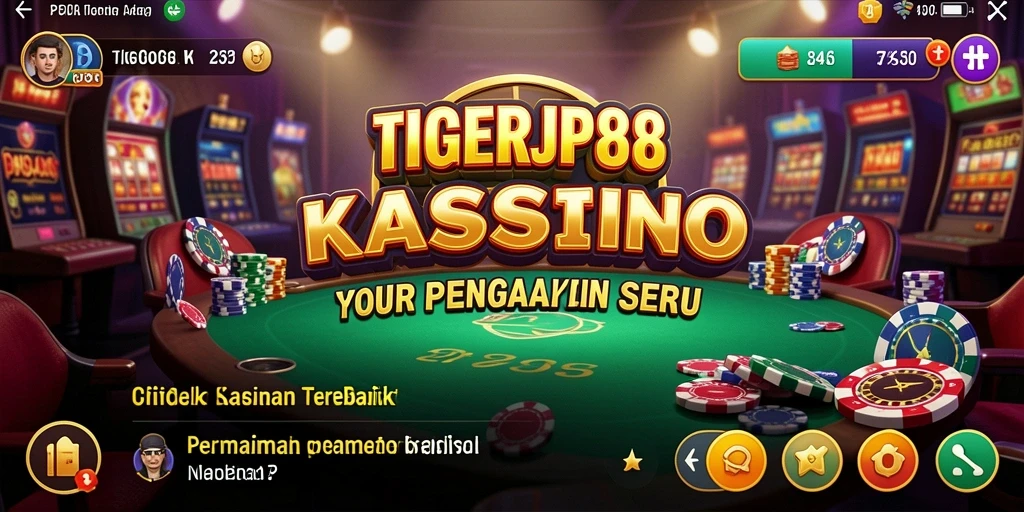 Tampilan gameplay seru di TIGERJP88 dengan visual yang menggugah selera.