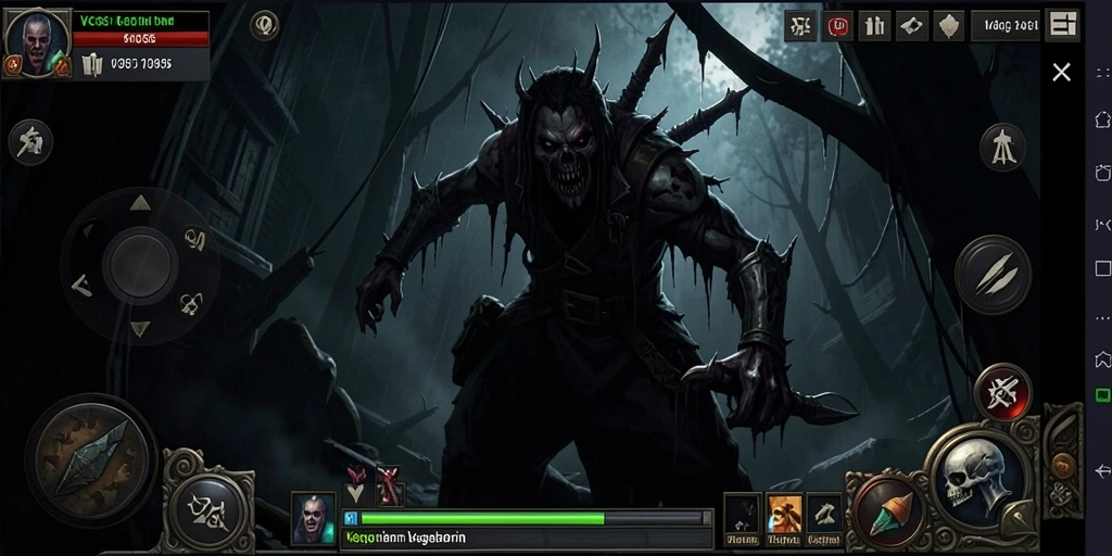 Tampilan gameplay VC55 yang menegangkan dan penuh misteri.